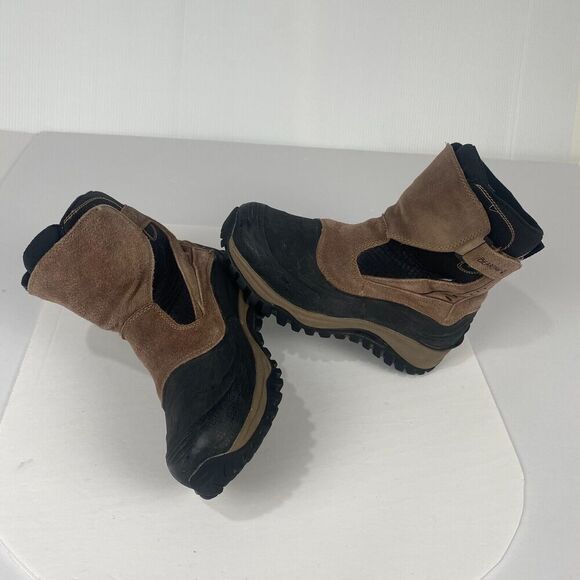 Bearpaw Outdoor Boots Mens Overland Waterproof Brown Size 8 Comfort